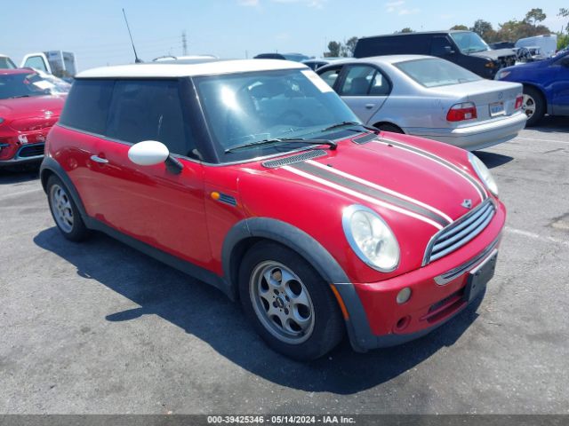 2005 MINI COOPER WMWRC33495TJ66521
