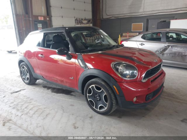 2013 MINI PACEMAN WMWSS7C52DWN51761