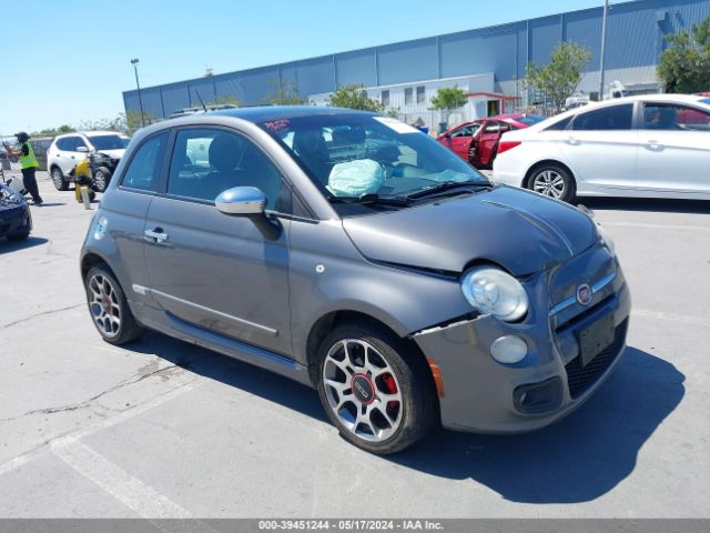 2012 FIAT 500 3C3CFFBR8CT127889