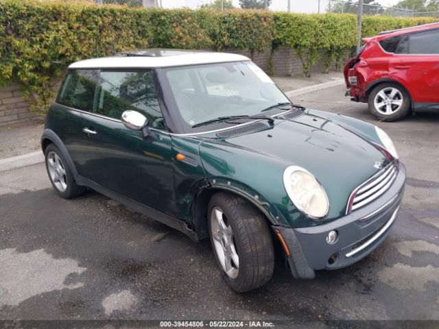 2005 MINI COOPER WMWRC33425TC58136