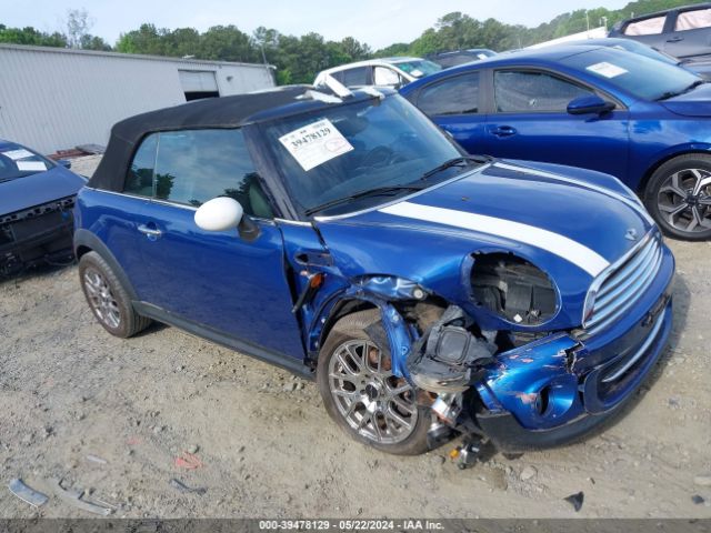 2014 MINI CONVERTIBLE WMWZN3C52ET569761