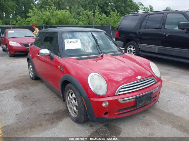 2005 MINI COOPER WMWRC33545TK61092