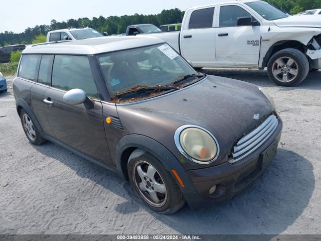 2009 MINI COOPER CLUBMAN WMWML33579TX34242