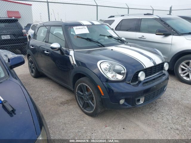 2012 MINI COOPER S COUNTRYMAN WMWZC3C53CWL85365