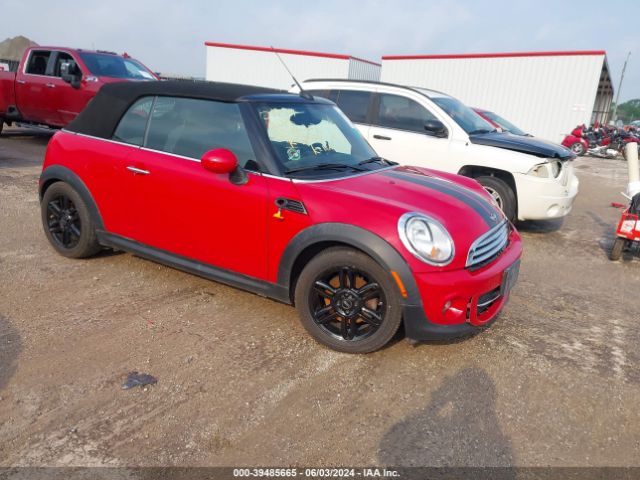 2013 MINI CONVERTIBLE WMWZN3C53DT569279