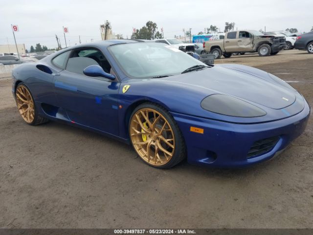 2000 FERRARI 360 ZFFYU51A6Y0121916