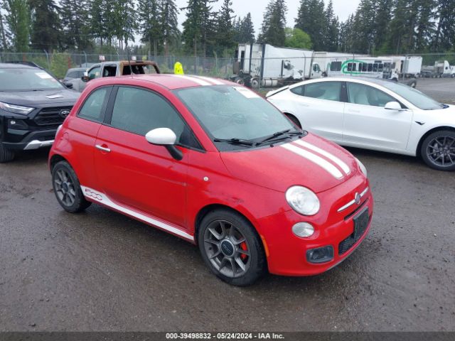 2012 FIAT 500 3C3CFFBR9CT126427