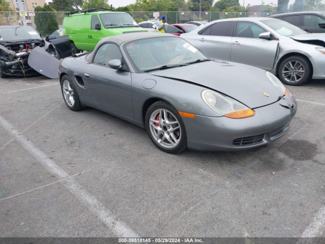 2002 PORSCHE BOXSTER WP0CB29892U661789