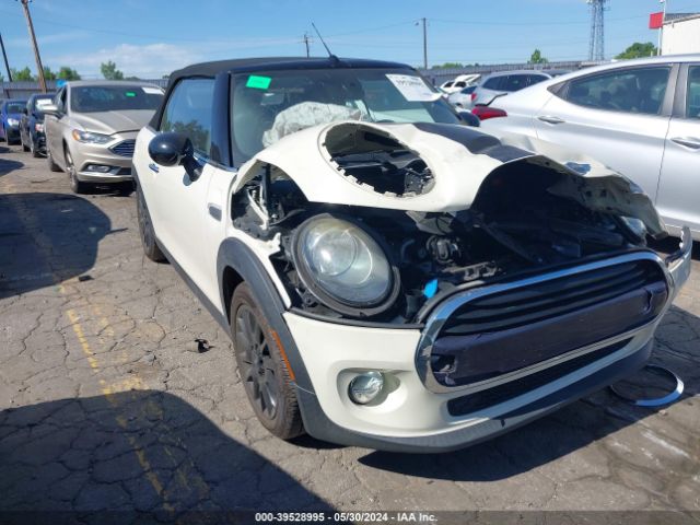 2017 MINI CONVERTIBLE WMWWG5C52H3A81331