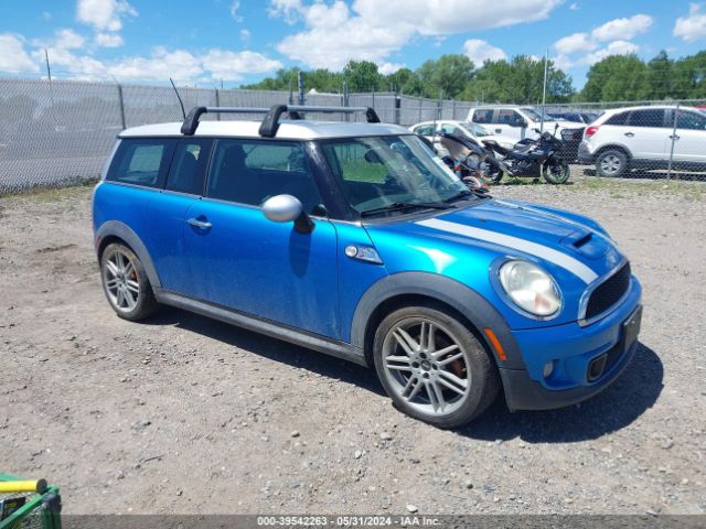 2011 MINI COOPER S CLUBMAN WMWZG3C58BTY30137