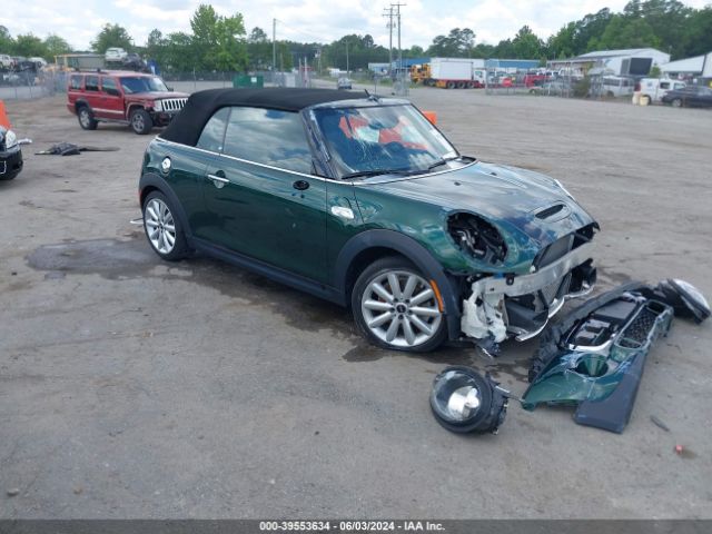 2018 MINI CONVERTIBLE WMWWG9C5XJ3C82777