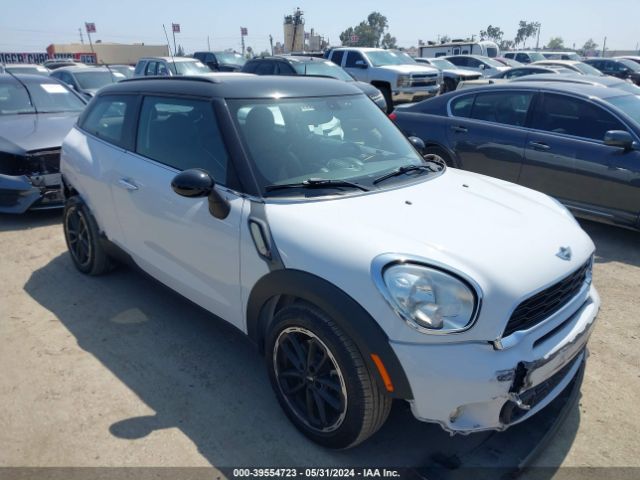 2015 MINI PACEMAN WMWSS5C52FWT84437