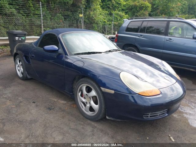 2001 PORSCHE BOXSTER WP0CA29811U622535