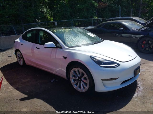 2022 TESLA MODEL 3 5YJ3E1EAXNF344756