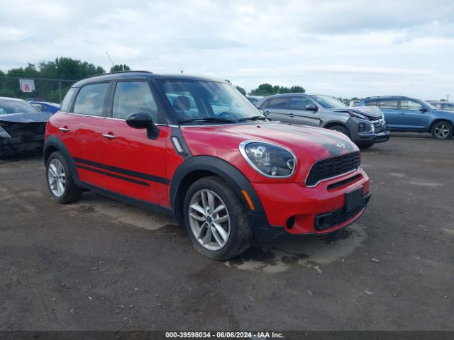 2012 MINI COOPER S COUNTRYMAN WMWZC5C58CWL64054