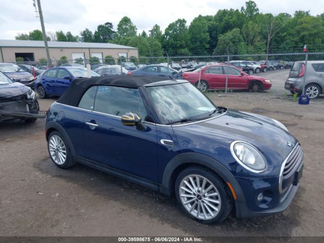 2017 MINI CONVERTIBLE WMWWG5C30H3C99850