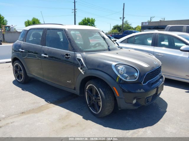 2012 MINI COOPER S COUNTRYMAN WMWZC5C52CWL58721