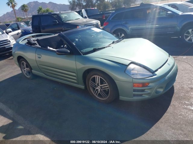 2003 MITSUBISHI ECLIPSE SPYDER 4A3AE75H93E056987