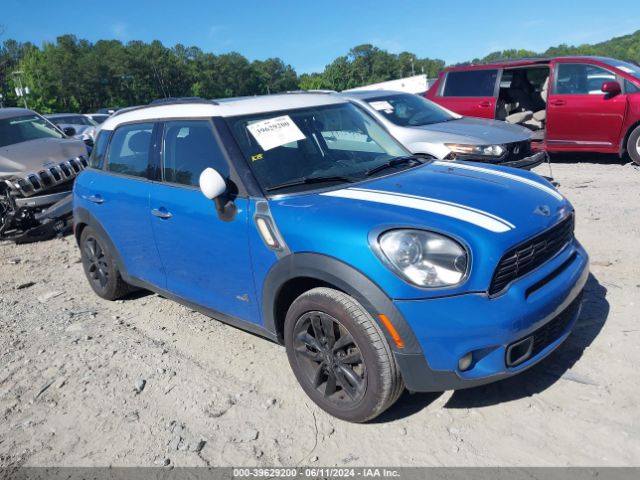 2012 MINI COOPER S COUNTRYMAN WMWZC5C56CWL61816