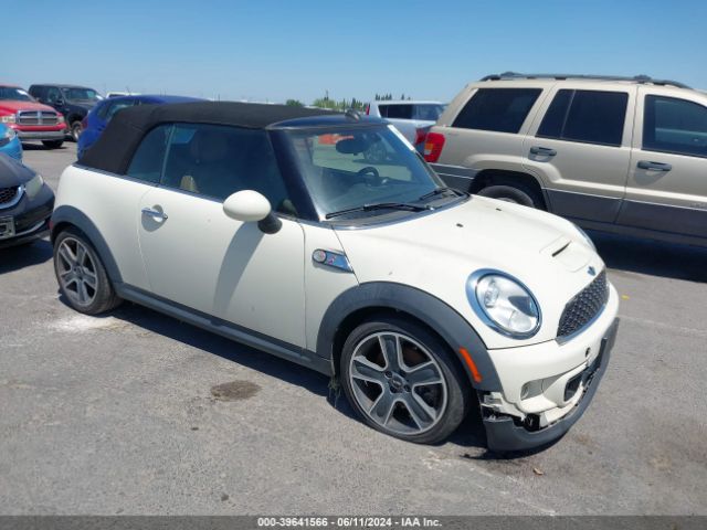 2013 MINI CONVERTIBLE WMWZP3C55DT705504