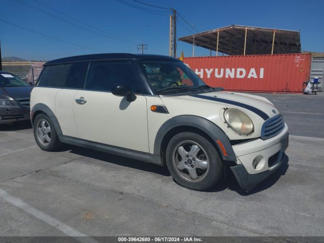 2009 MINI COOPER CLUBMAN WMWML33589TX33181
