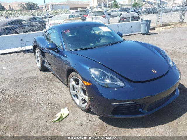 2018 PORSCHE 718 CAYMAN WP0AA2A82JK261976