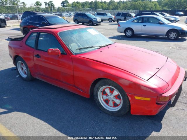 1985 PORSCHE 944 WP0AA0942FN458285