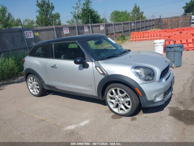 2013 MINI PACEMAN WMWSS7C56DWN51567