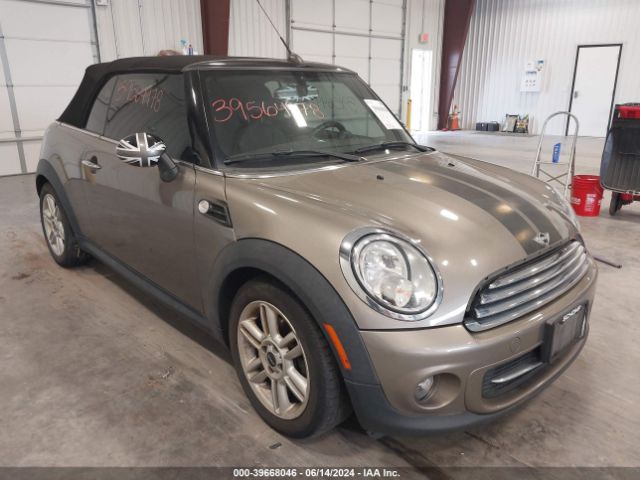 2013 MINI CONVERTIBLE WMWZN3C53DT265854