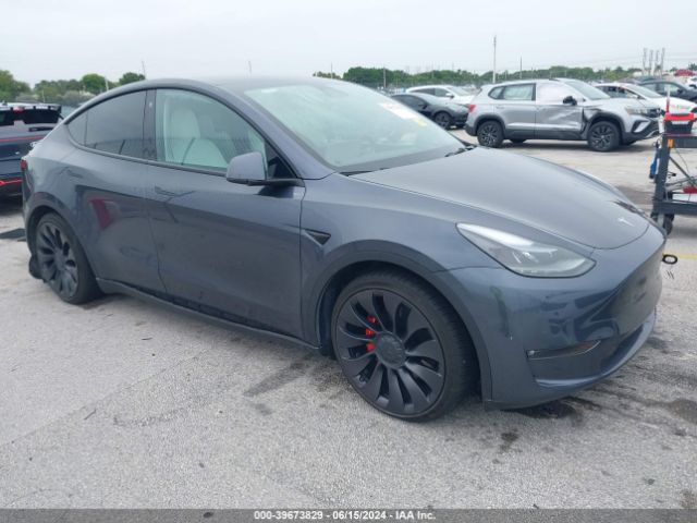 2022 TESLA MODEL Y 7SAYGDEF6NF378757