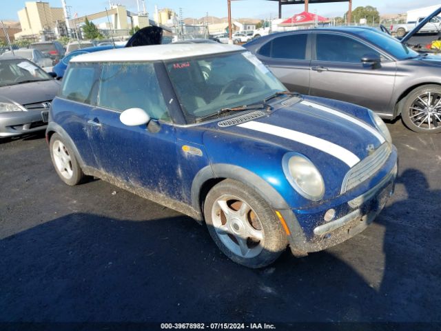 2002 MINI COOPER WMWRC33472TC32207