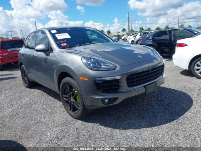 2016 PORSCHE CAYENNE E-HYBRID WP1AE2A27GLA60852