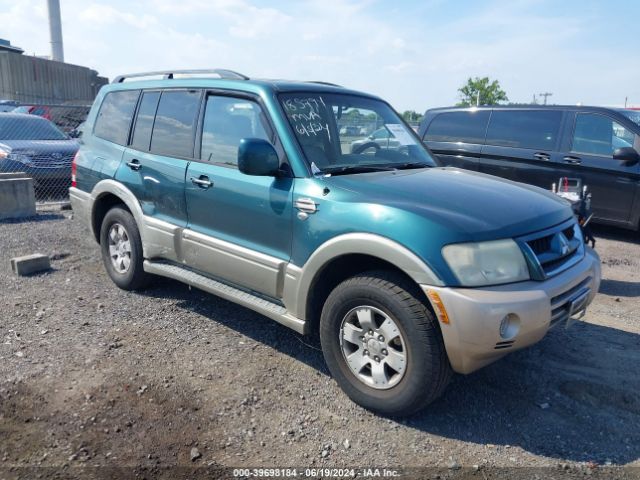 2003 MITSUBISHI MONTERO JA4NW51S83J039929
