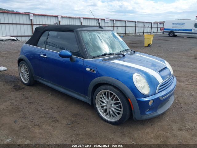 2005 MINI COOPER S WMWRH33455TF83378