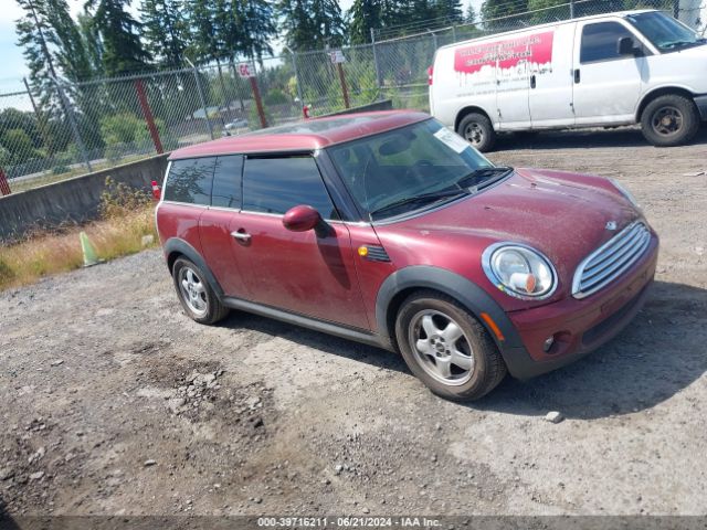 2009 MINI COOPER CLUBMAN WMWML33539TX34027