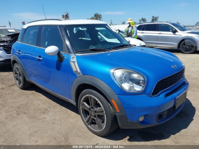 2012 MINI COOPER S COUNTRYMAN WMWZC3C5XCWL82186