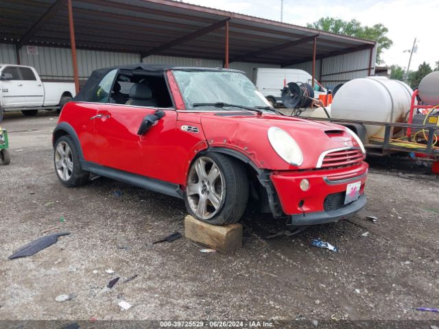 2008 MINI COOPER S WMWRH33548TL97289
