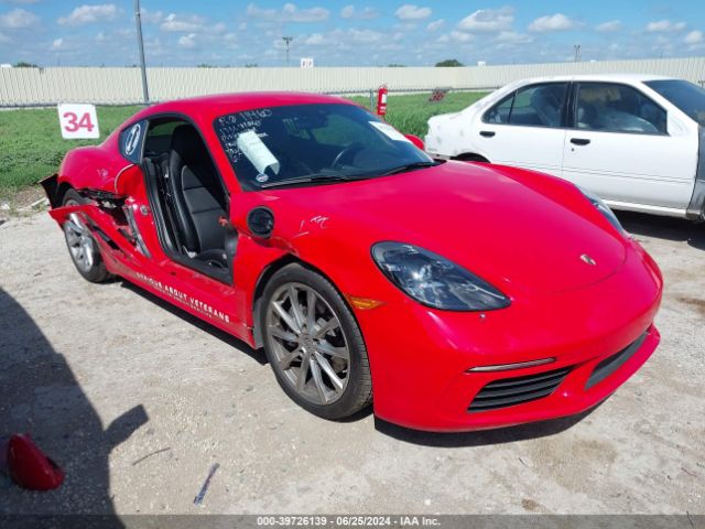 2018 PORSCHE 718 CAYMAN WP0AA2A82JK260858