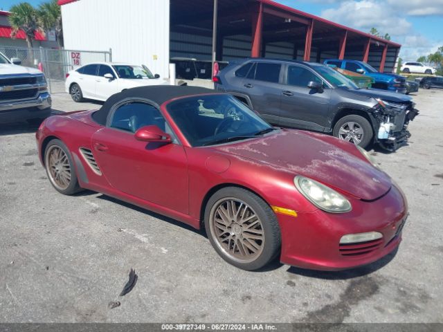 2009 PORSCHE BOXSTER WP0CA29819U710917