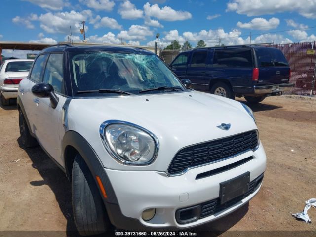 2012 MINI COOPER S COUNTRYMAN WMWZC3C5XCWL86304