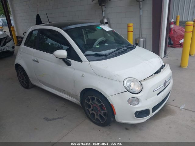 2012 FIAT 500 3C3CFFBR5CT125808