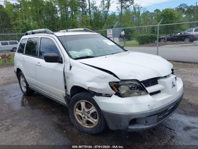 2003 MITSUBISHI OUTLANDER JA4LX31G83U044745