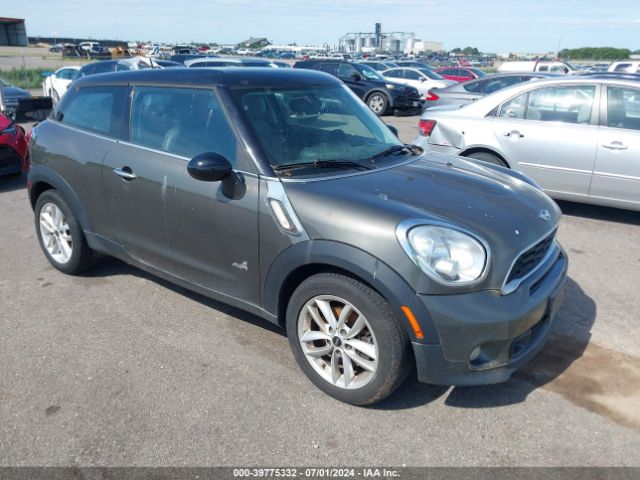 2014 MINI PACEMAN WMWSS7C59EWN70423