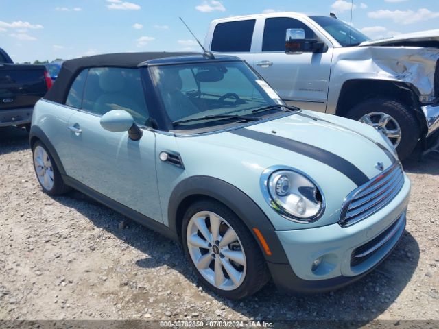 2014 MINI CONVERTIBLE WMWZN3C58ET861477
