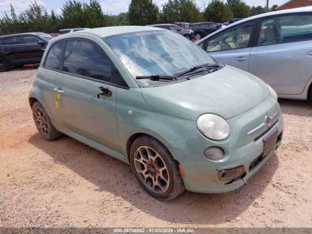 2012 FIAT 500 3C3CFFBR3CT115813