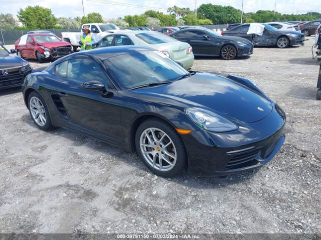 2018 PORSCHE 718 CAYMAN WP0AA2A88JS260105