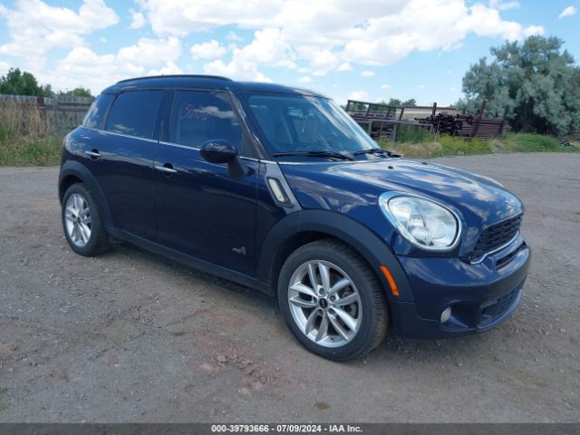 2012 MINI COOPER S COUNTRYMAN WMWZC5C55CWL59913