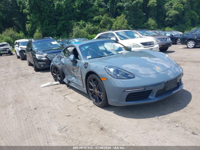 2018 PORSCHE 718 CAYMAN WP0AA2A89JK262641