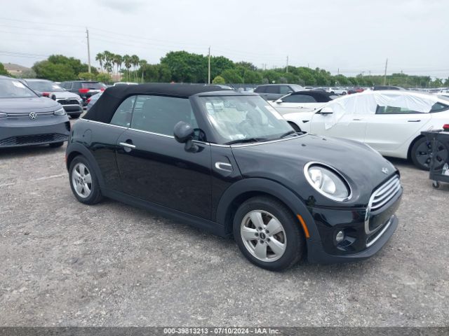 2018 MINI CONVERTIBLE WMWWG5C56J3C68772
