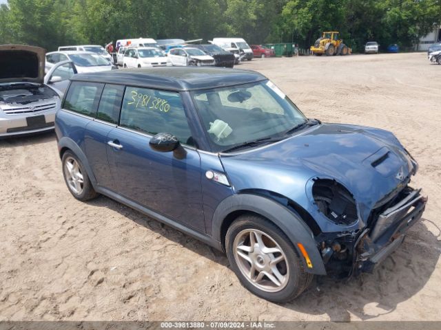 2009 MINI COOPER S CLUBMAN WMWMM33579TP93529